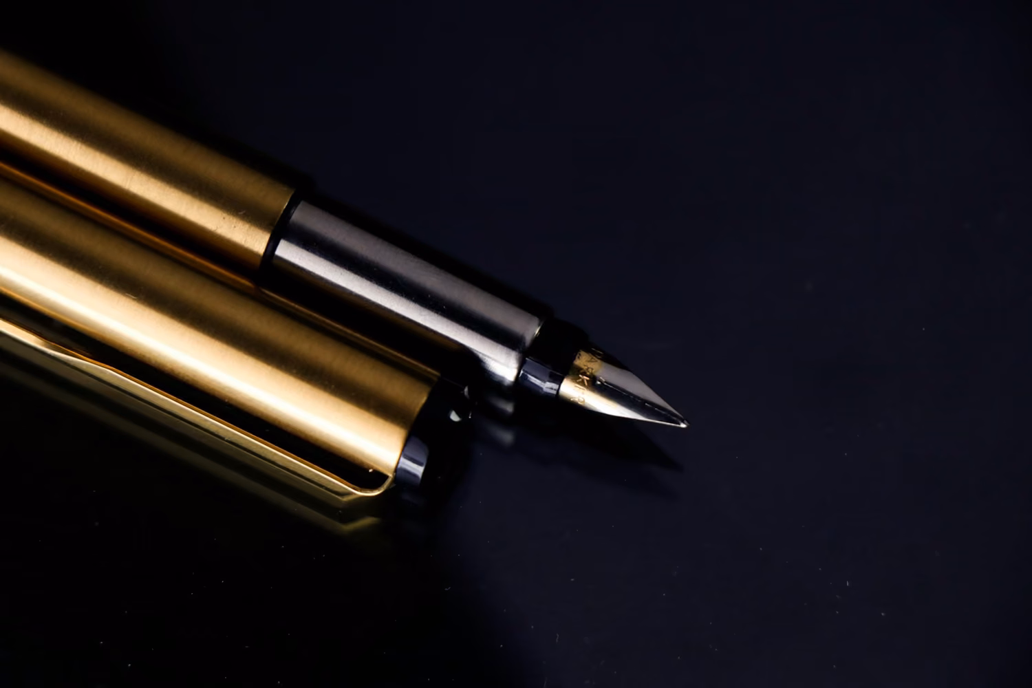 A close-up of a light